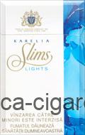  America Karelia Slims Blue Cigarettes