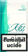  America Kiss Super Slims Menthol 100s Cigarettes